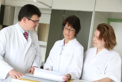 Visite in der Medizinischen Klinik I